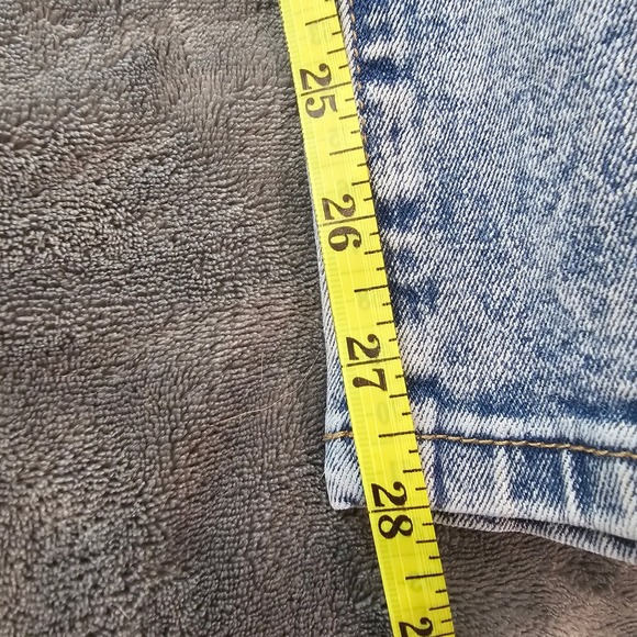 Nine Planet Women's Size 14 Acid Wash Ripped Distressed Denim Jeans - Picture 7 of 7